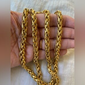 Runway Unisex Fancy Link Chunky Necklace‎